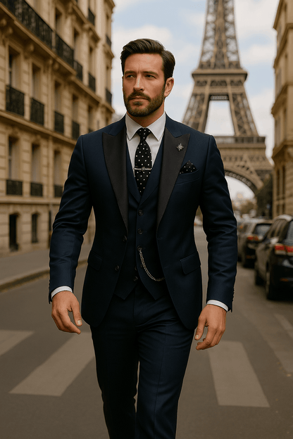 Men's 3-Piece Slim Fit Suits | Formal Events