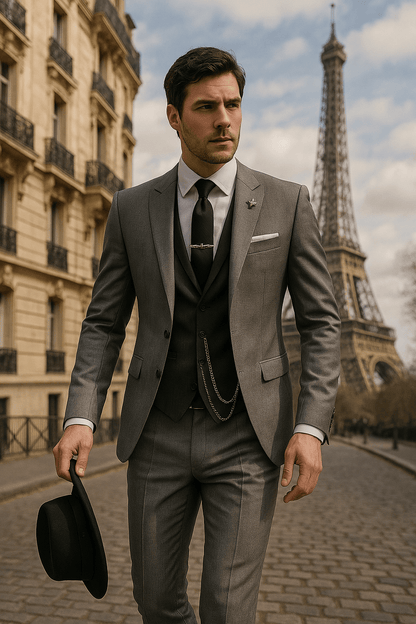 Men's 3-Piece Slim Fit Suits | Formal Events