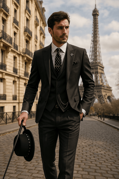 Men's 3-Piece Slim Fit Suits | Formal Events
