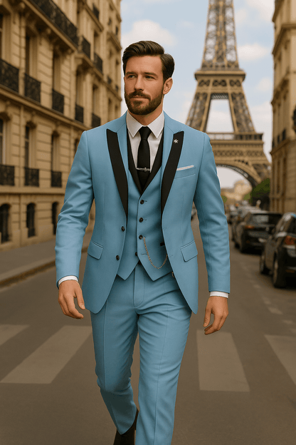 Men's 3-Piece Slim Fit Suits | Formal Events