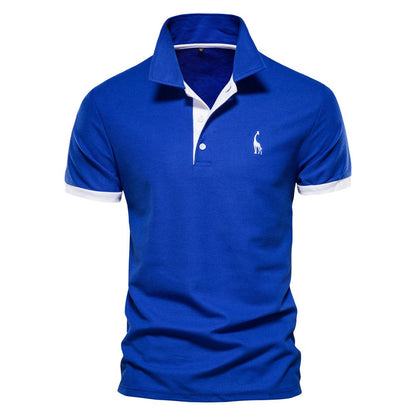 Men’s Short-Sleeved Collared Polo Shirt | Smart Casual