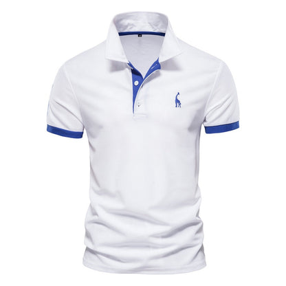 Men’s Short-Sleeved Collared Polo Shirt | Smart Casual