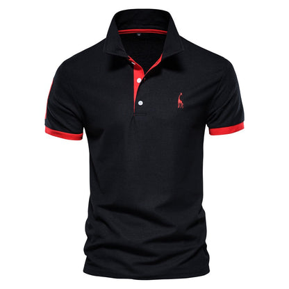 Men’s Short-Sleeved Collared Polo Shirt | Smart Casual