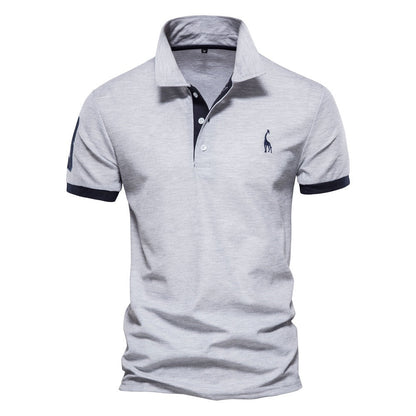 Men’s Short-Sleeved Collared Polo Shirt | Smart Casual