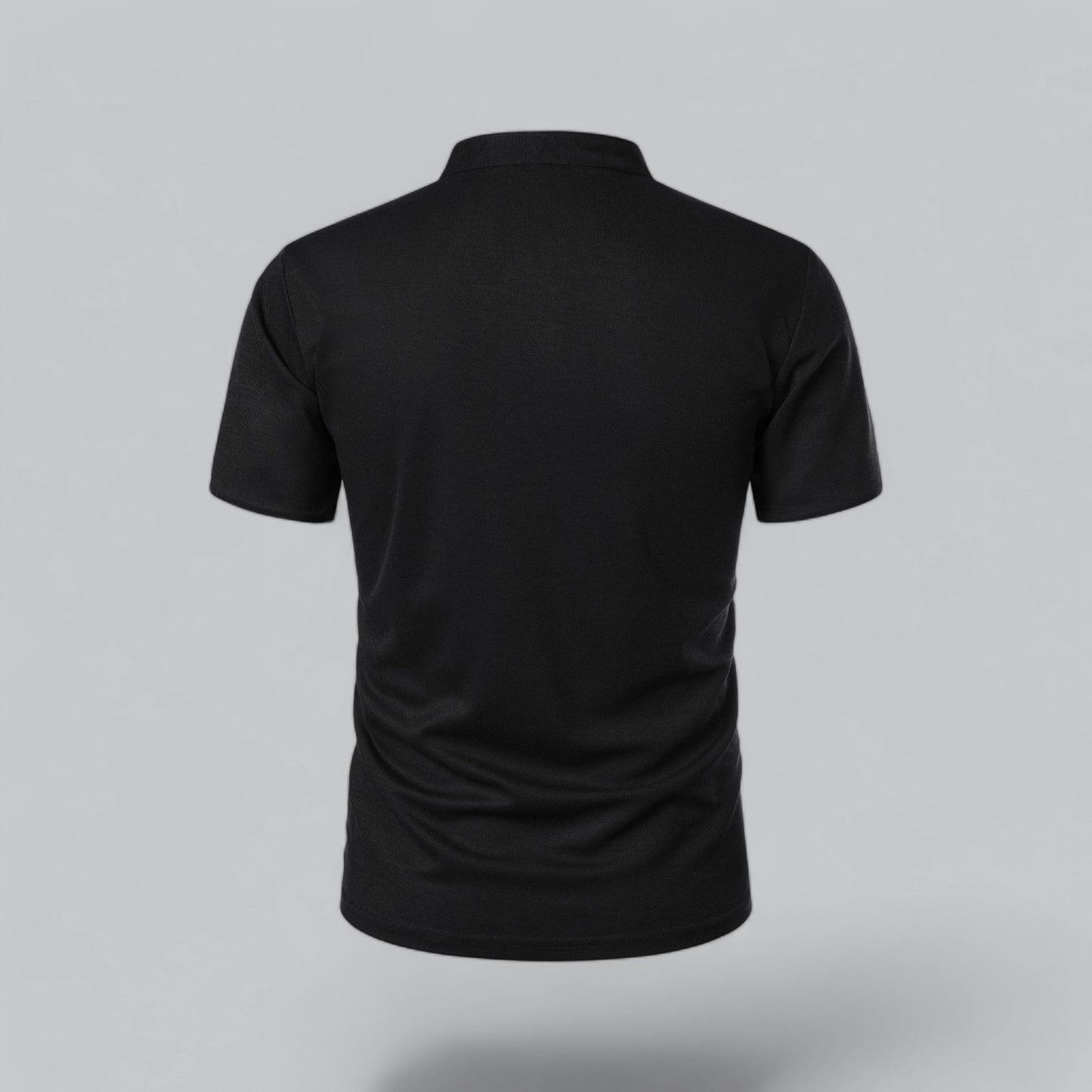 Men's Casual Stand-Collar Polo Shirt | Short-Sleeve