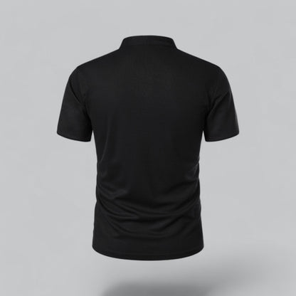Men's Casual Stand-Collar Polo Shirt | Short-Sleeve