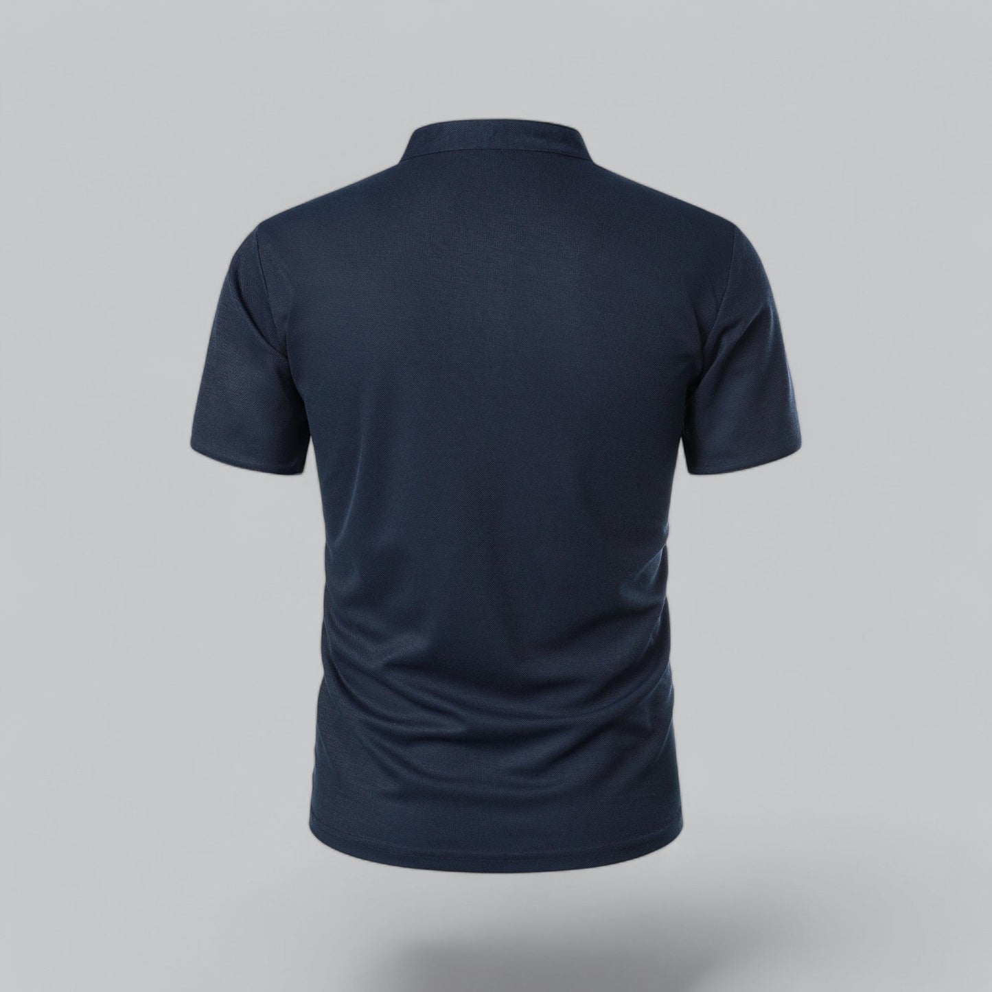 Men's Casual Stand-Collar Polo Shirt | Short-Sleeve
