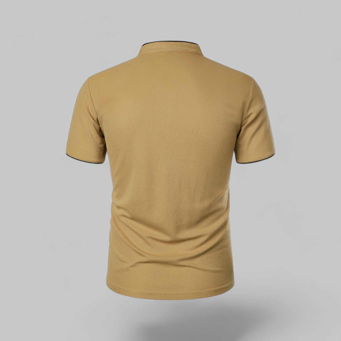 Men's Casual Stand-Collar Polo Shirt | Short-Sleeve