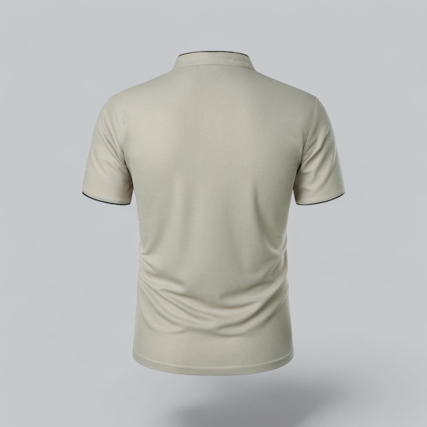Men's Casual Stand-Collar Polo Shirt | Short-Sleeve