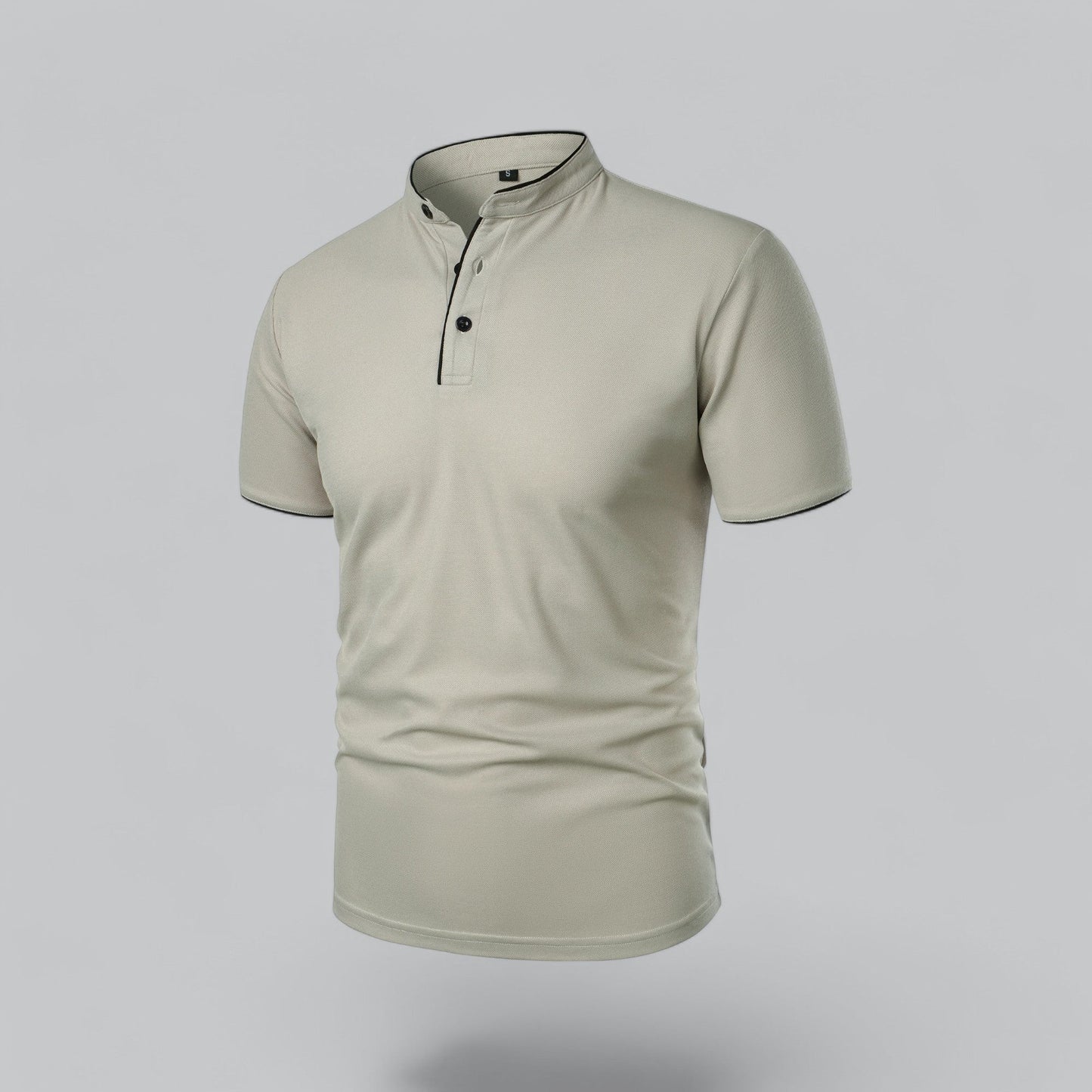 Men's Casual Stand-Collar Polo Shirt | Short-Sleeve
