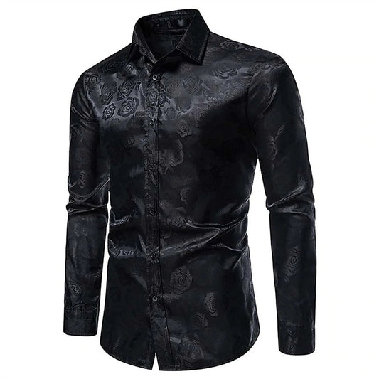 Men's Button-Down Evening Shirt | Long Sleeves