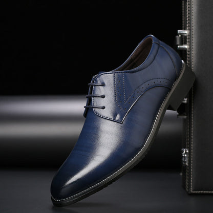Men’s Formal Business Derby Shoes | Lace-Up