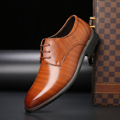 Men’s Formal Business Derby Shoes | Lace-Up