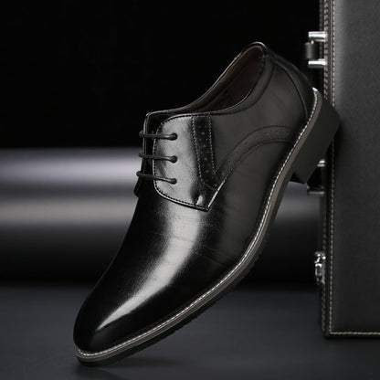 Men’s Formal Business Derby Shoes | Lace-Up