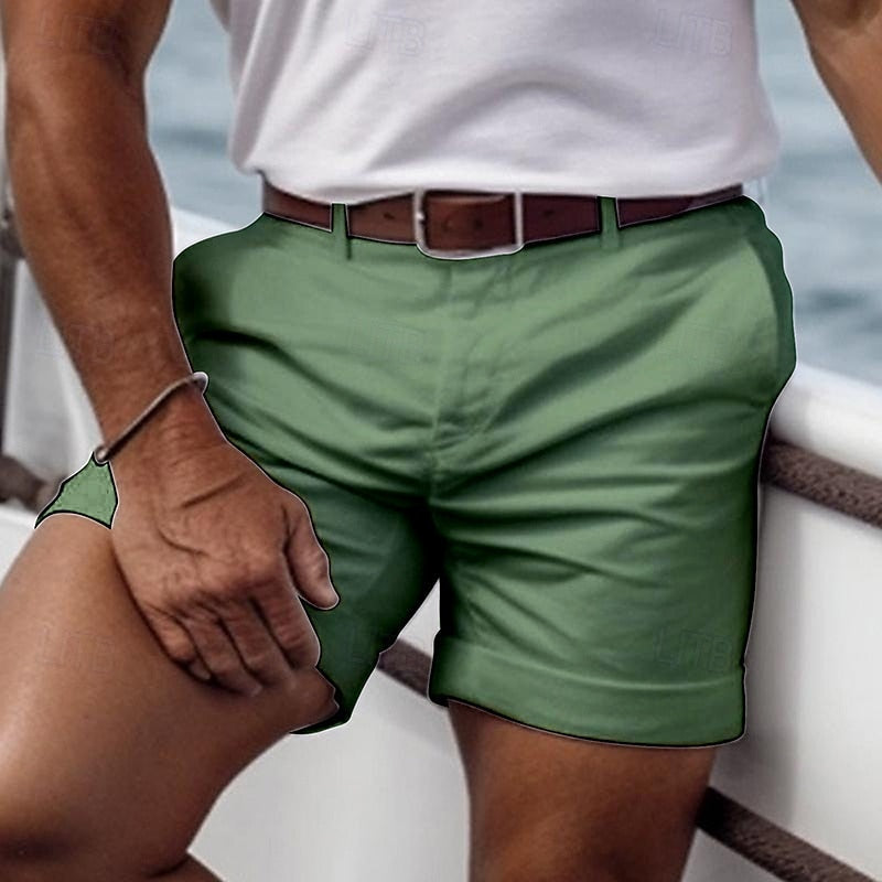 Men's Chino Summer Shorts | Straight Leg