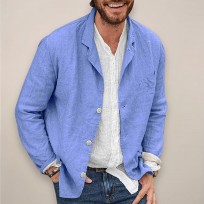 Men's Casual Linen Blazer | Summer