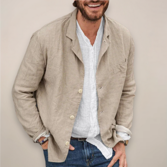Men's Casual Linen Blazer | Summer
