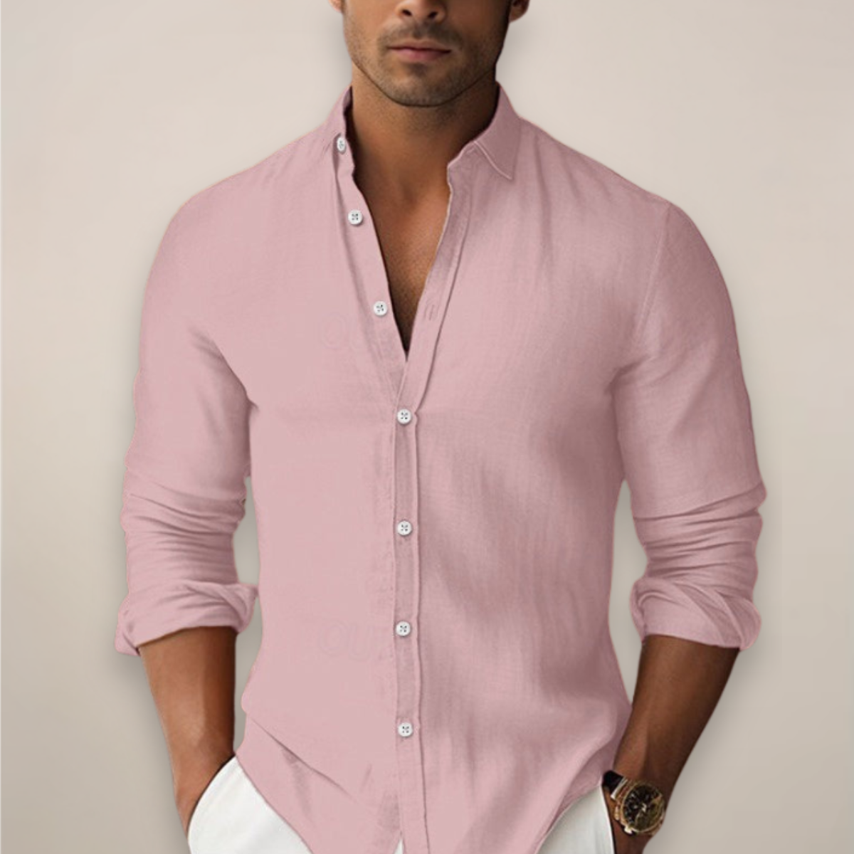 Men’s Button-Up Shirt | Long Sleeve