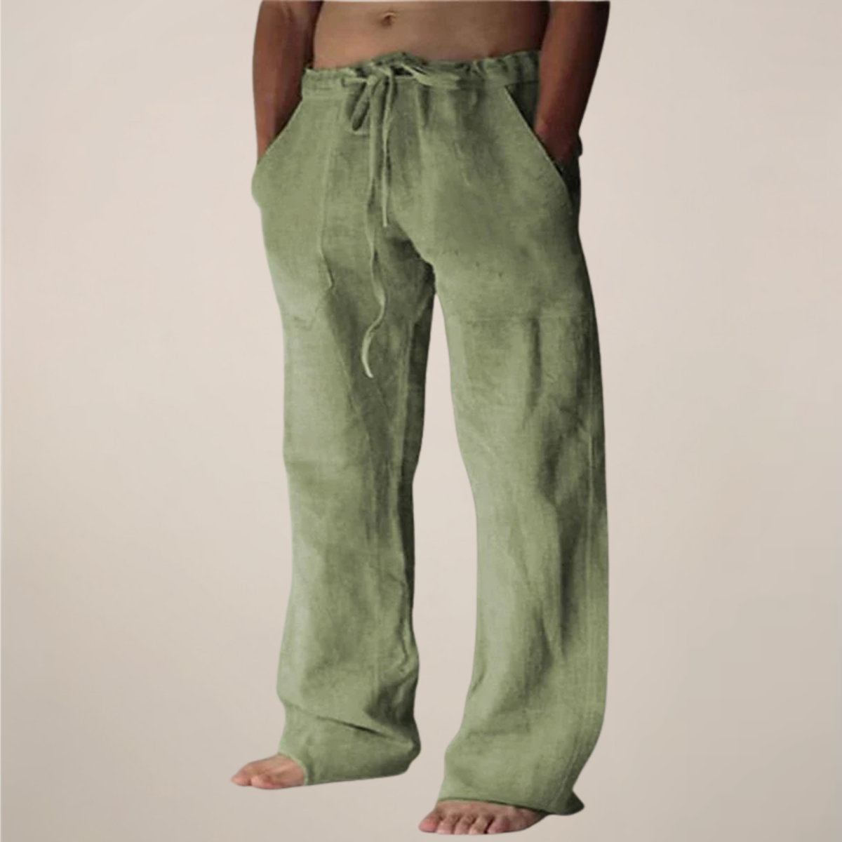 Men's Casual Beach Trousers | Loose Fit