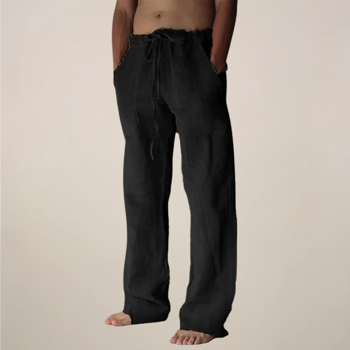 Men's Casual Beach Trousers | Loose Fit