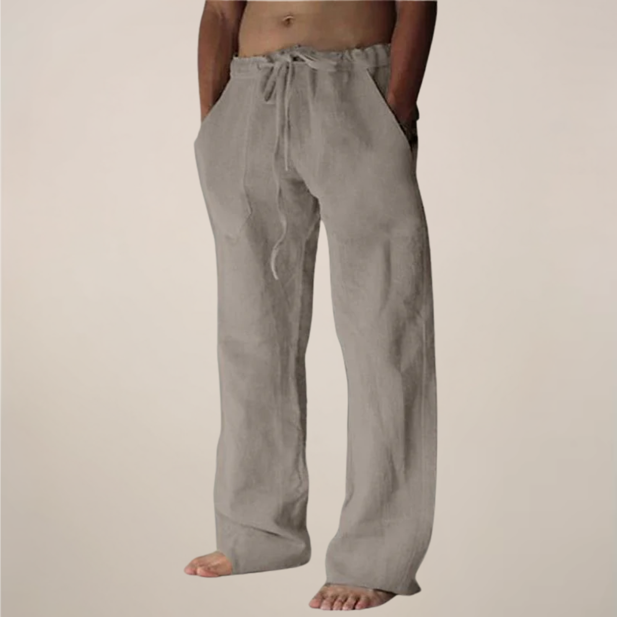 Men's Casual Beach Trousers | Loose Fit