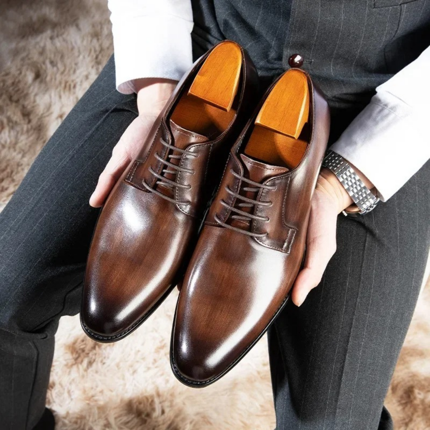 Elegante formele herenschoenen | Veterschoenen