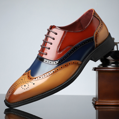 Men's Brogue Elegance Shoes | Patent