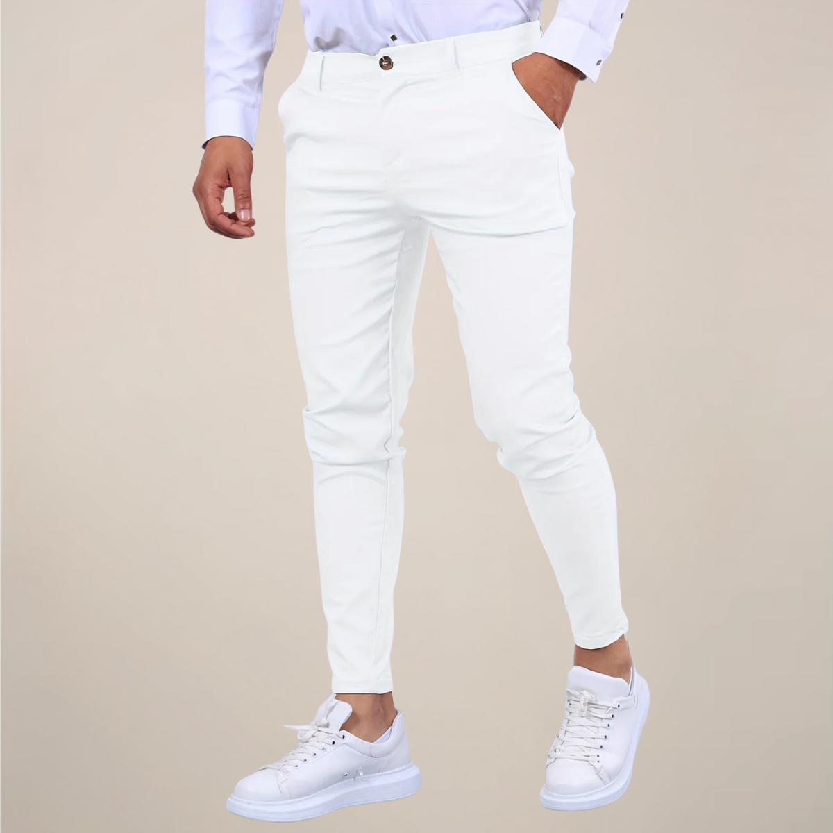 Men's Slim-Fit Chino Trouser | Smart-Casual