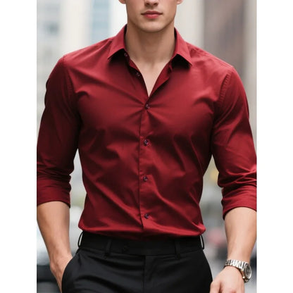 Men's Button-Down Collar Shirt | Long Sleeve