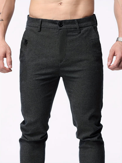 Men's Slim Fit Casual Business Pants | Chino