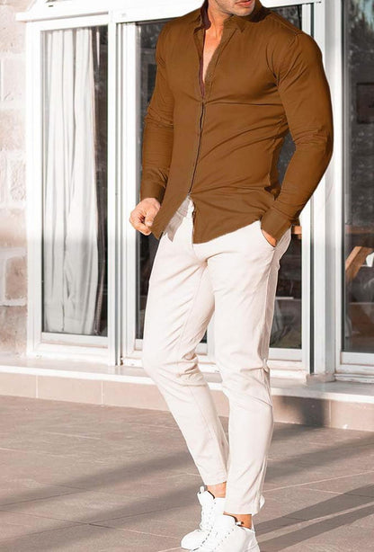 Men's Long Sleeve Shirt | Tight