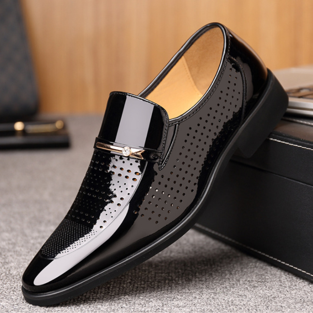 Men's Glossy Formal Shoes | Slip-On