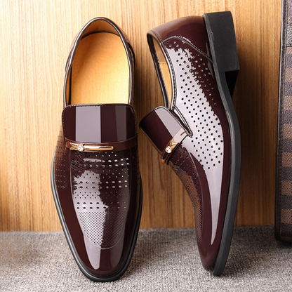 Men's Glossy Formal Shoes | Slip-On