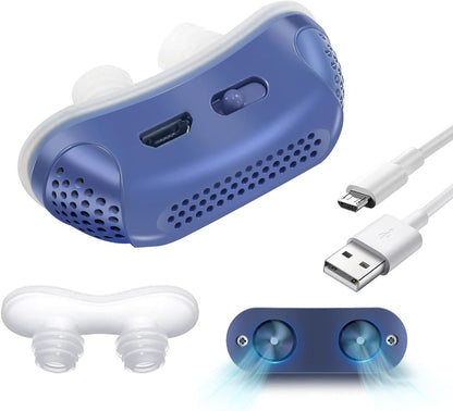 Compact CPAP Device for Snoring and Sleep Apnea