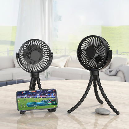 Battery-Operated Clip-On Portable Stroller Fan