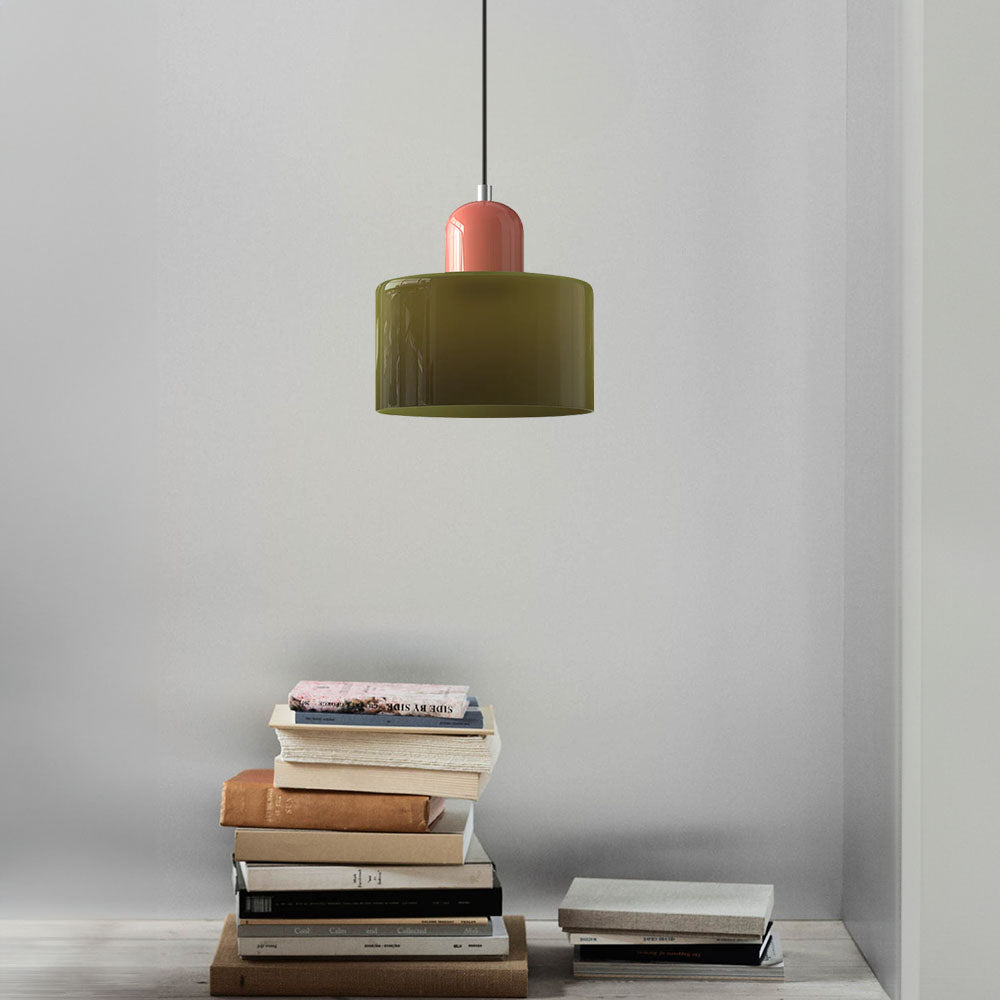 Bauhaus Style Pendant Light, Modern Design, Metal Finish, Ideal for Living Room