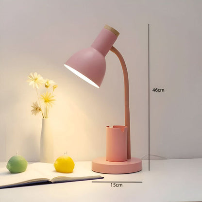 Modern LED Desk Lamp with Pen Holder for Office and Home