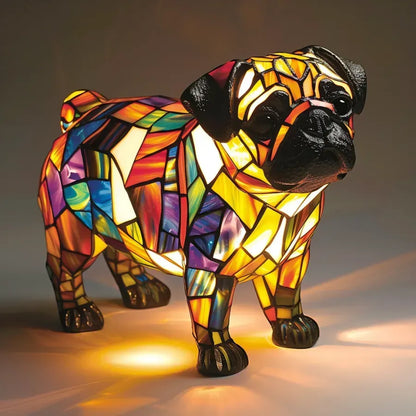 Handcrafted Dog Motif Lamp – Stylish Lighting for Dog Lovers