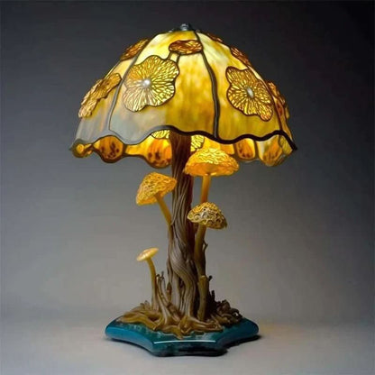 Mosaic Lamp for Soft Illumination and Decorative Ambiance