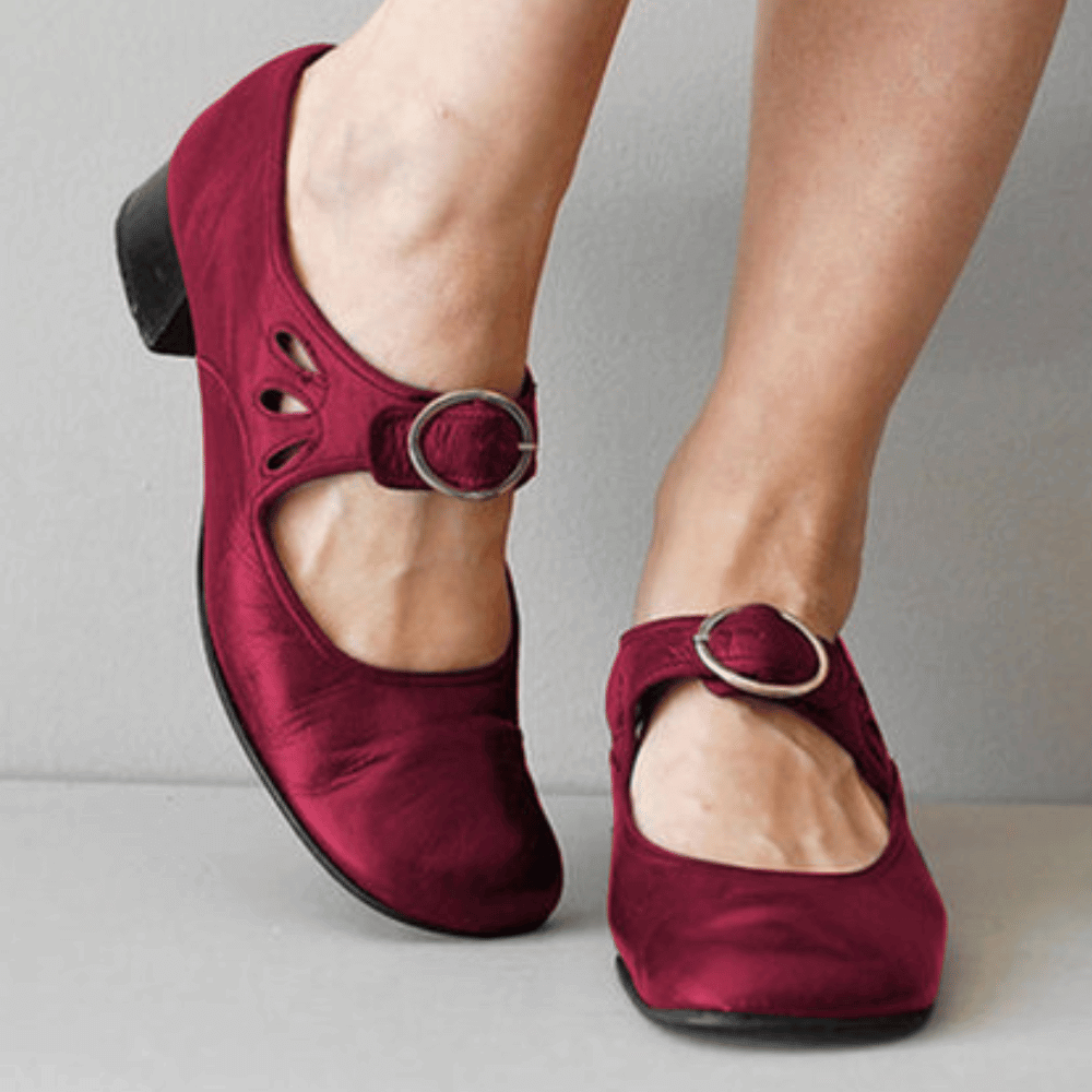 Women's Mary Jane Sandals | with Buckle Strap