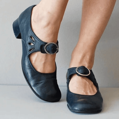 Women's Mary Jane Sandals | with Buckle Strap