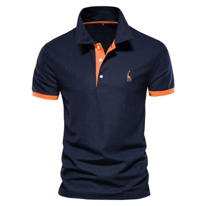 Men's Slim Fit Casual Polo Shirt | Short Sleeve