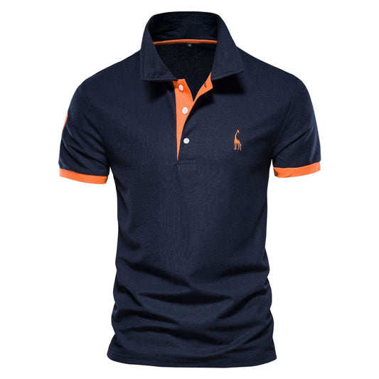 Men's Slim Fit Casual Polo Shirt | Short Sleeve