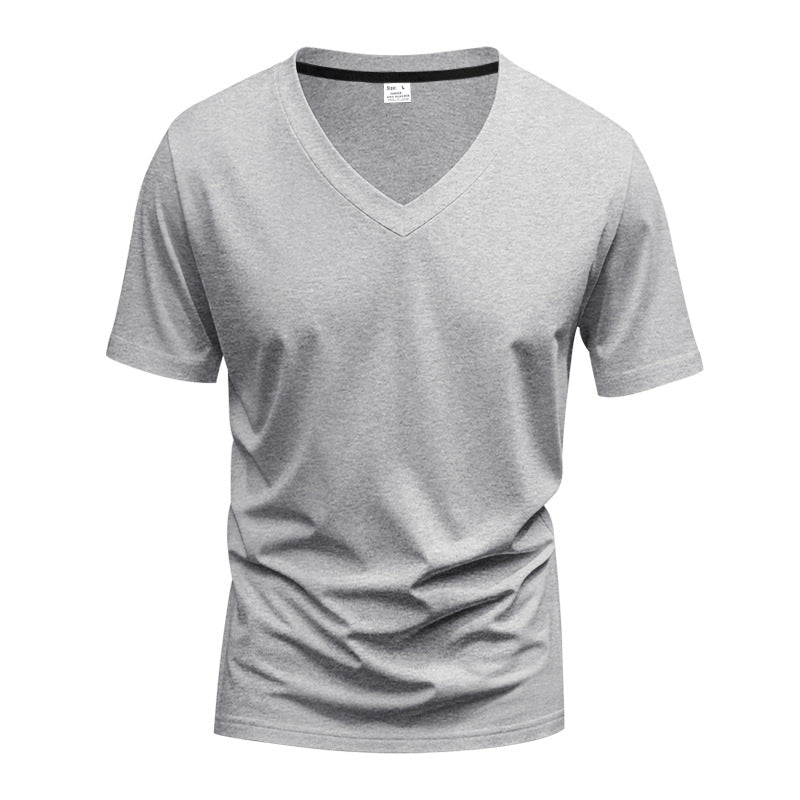 Men's Casual V-Neck T-Shirt | Short Sleeve