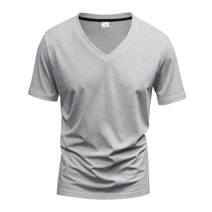 Men's Casual V-Neck T-Shirt | Short Sleeve