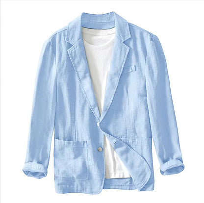 Men's Relaxed Fit Casual Summer Blazer | with Pockets