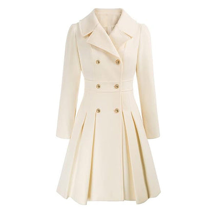 Getailleerde trenchcoat voor dames | Dubbele knoopsluiting
