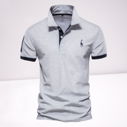 Men's Slim Fit Casual Polo Shirt | Short Sleeve