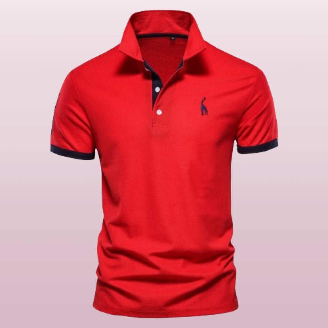 Men's Slim Fit Casual Polo Shirt | Short Sleeve