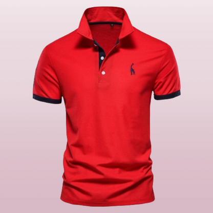 Men's Slim Fit Casual Polo Shirt | Short Sleeve